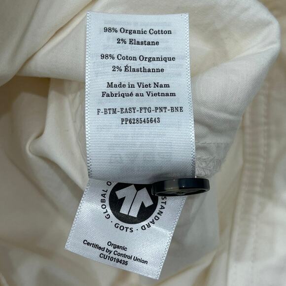 NWOT Everlane Carpenter Pants in Off White Size 0 - Picture 4 of 8